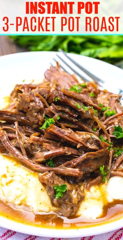 Instant Pot 3-Packet Pot Roast - Spicy Southern Kitchen