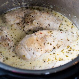 Instant Pot Creamy Lemon Chicken - Spicy Southern Kitchen