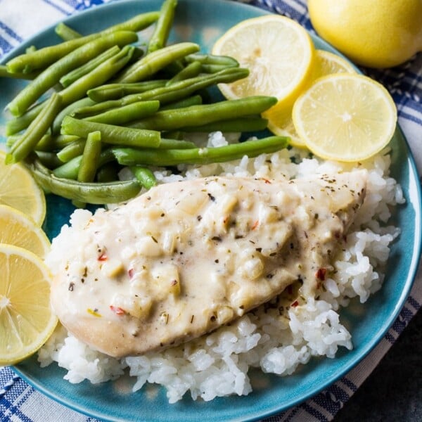 Instant Pot Lemon Garlic Chicken