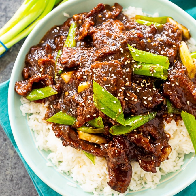 Instant Pot Mongolian Beef - Spicy Southern Kitchen