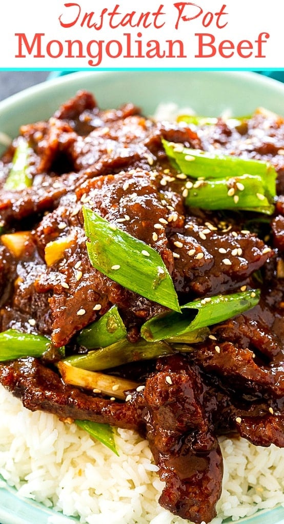 Instant Pot Mongolian Beef 
