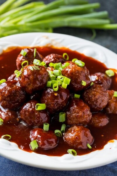 Instant Pot Sweet and Spicy Meatballs - Spicy Southern Kitchen