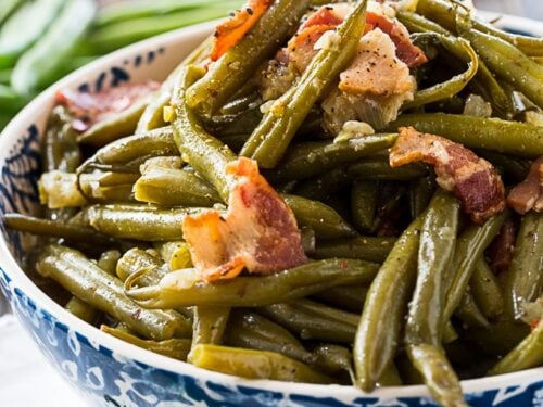 half runner green beans instant pot