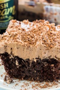 Irish Cream Poke Cake