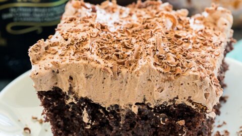 irish cream poke cake