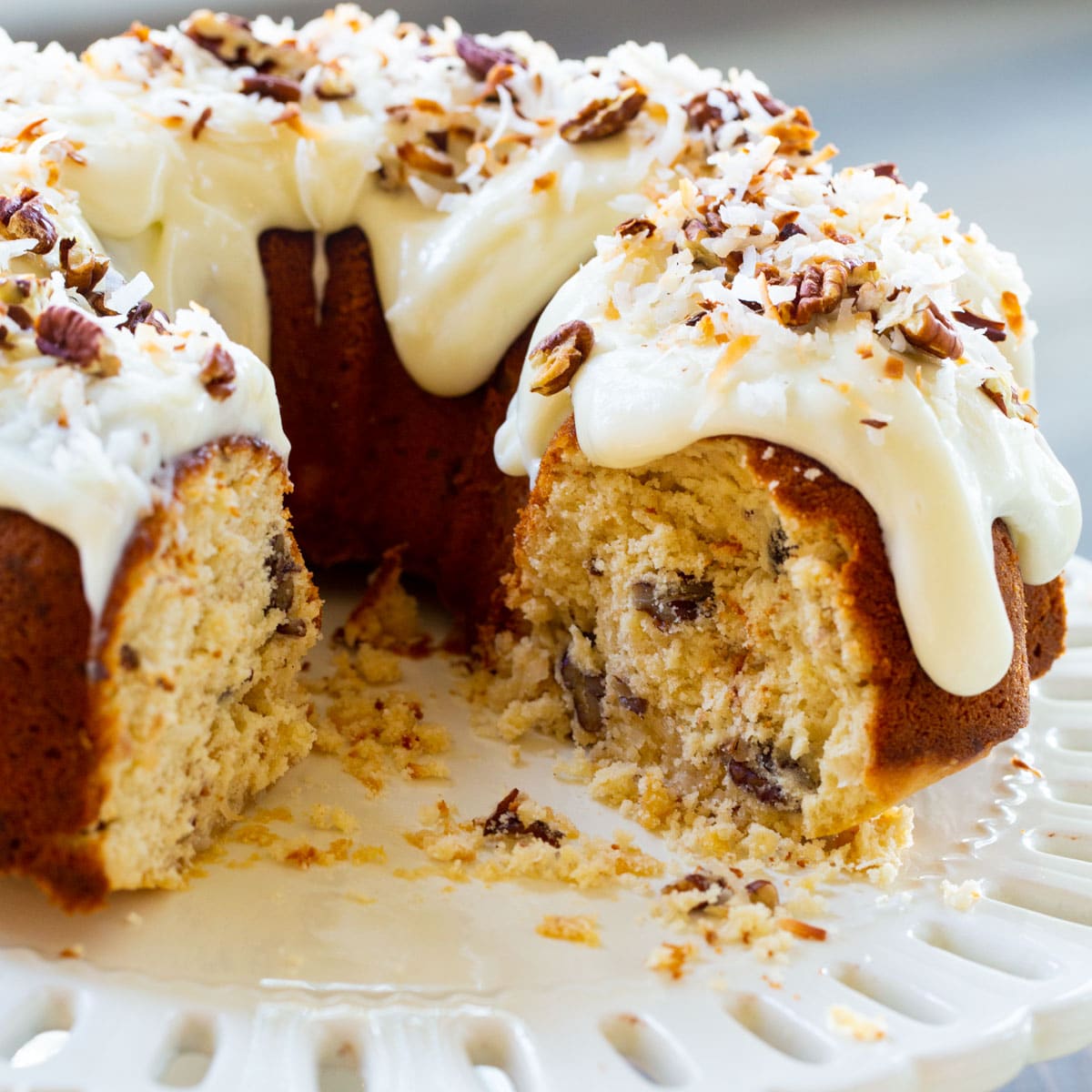 Italian Cream Bundt Cake Spicy Southern Kitchen