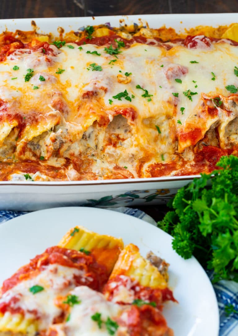Italian Sausage Manicotti Spicy Southern Kitchen