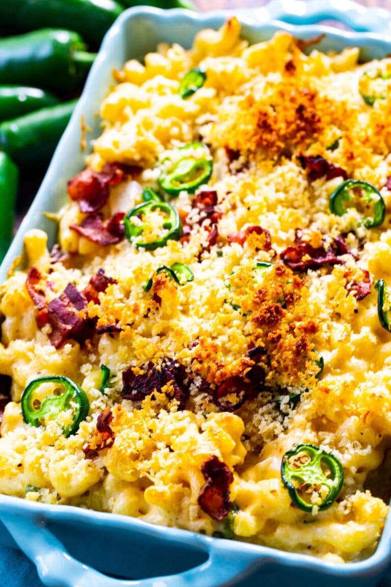 Jalapeno Popper Mac and Cheese Spicy Southern Kitchen