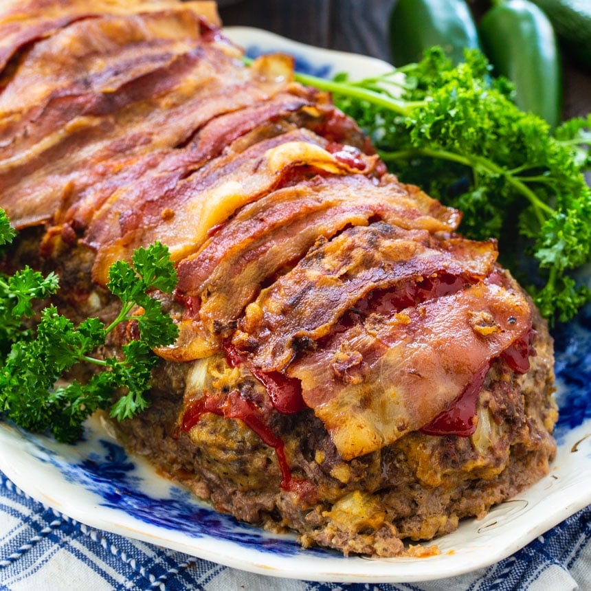 Jalapeno Popper Stuffed Meatloaf