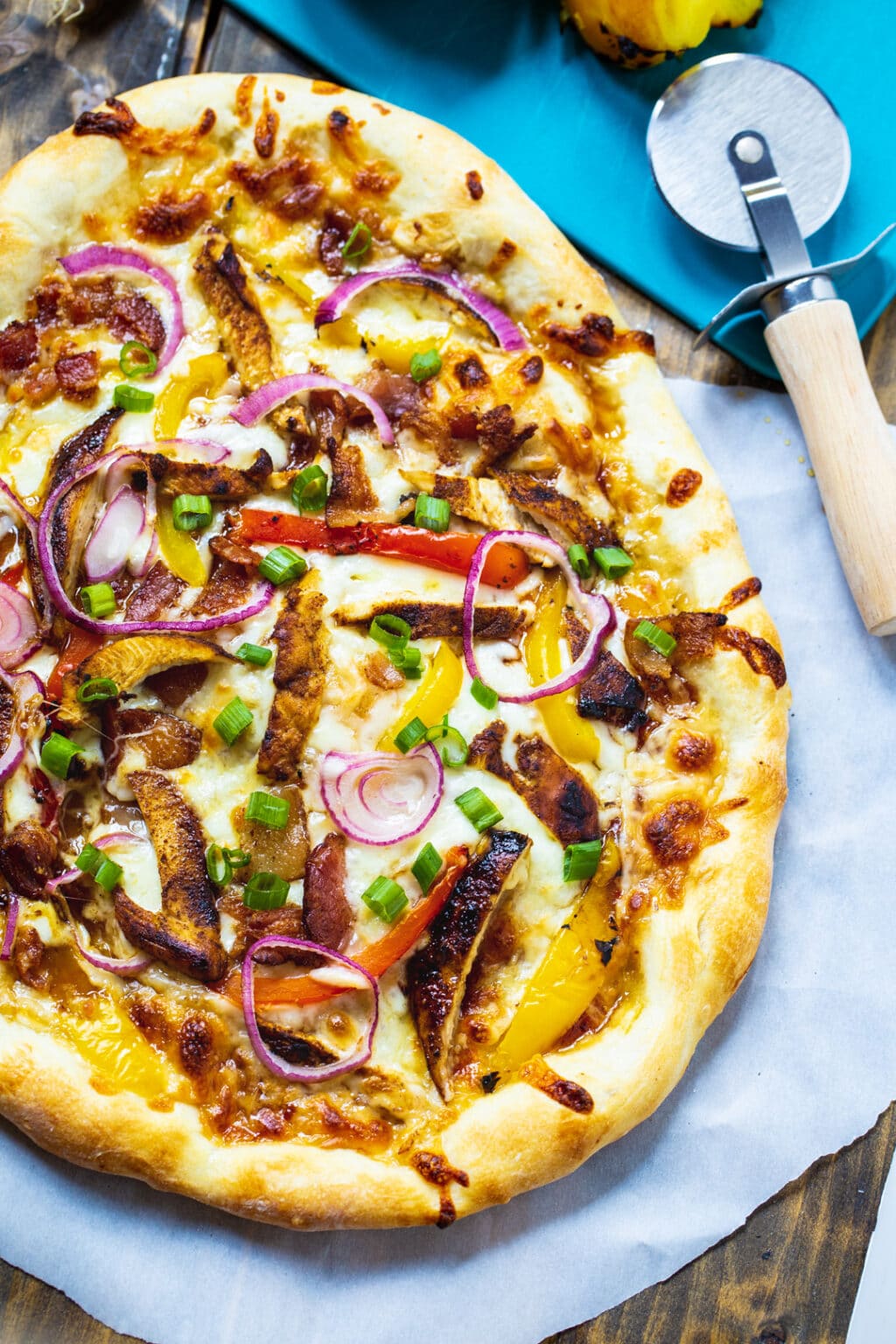 Jamaican Jerk Chicken Pizza - Spicy Southern Kitchen