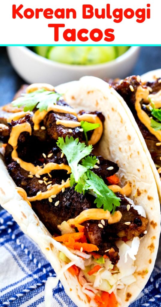Korean Bulgogi Tacos Spicy Southern Kitchen