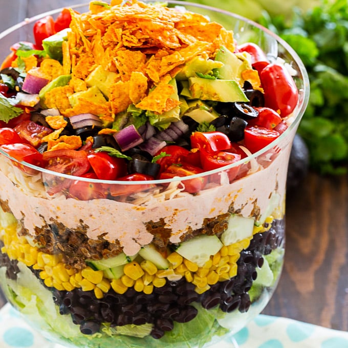 Layered Taco Salad