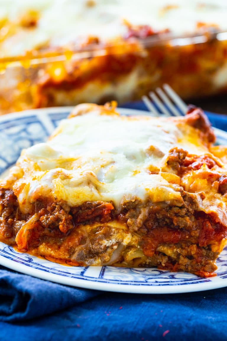 Make-Ahead Lasagna - Spicy Southern Kitchen