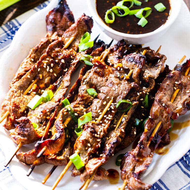 Marinated Steak Skewers with Korean BBQ Sauce Spicy Southern Kitchen