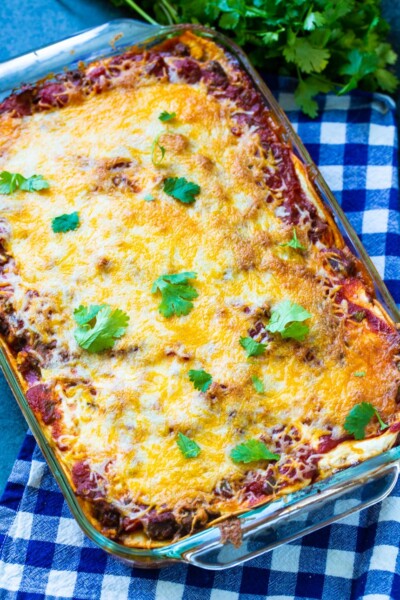 Mexican Lasagna - Spicy Southern Kitchen