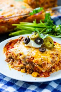 Mexican Lasagna - Spicy Southern Kitchen