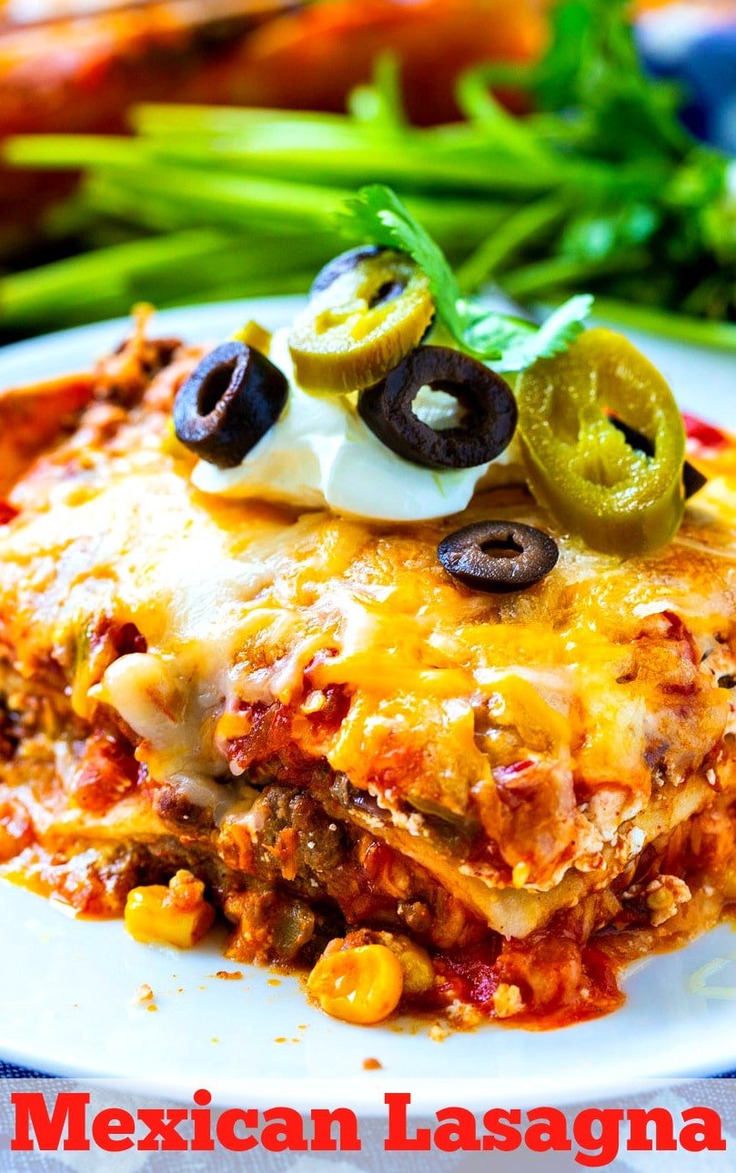 Mexican Lasagna Spicy Southern Kitchen