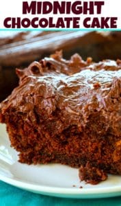 Midnight Chocolate Cake - Spicy Southern Kitchen