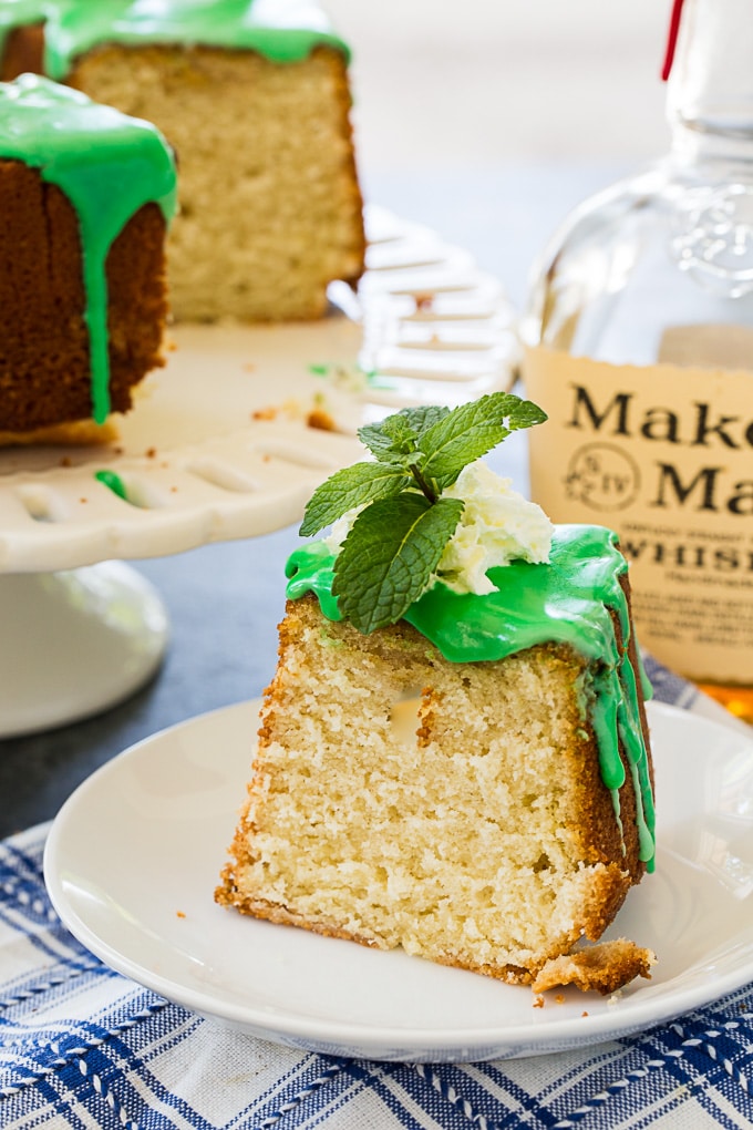 Mint Julep Cake - Spicy Southern Kitchen