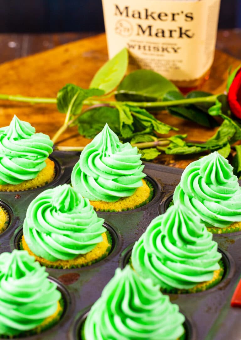 Mint Julep Cupcakes Recipe Spicy Southern Kitchen