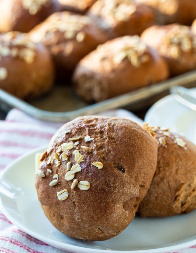 Whole Wheat Molasses Rolls Spicy Southern Kitchen