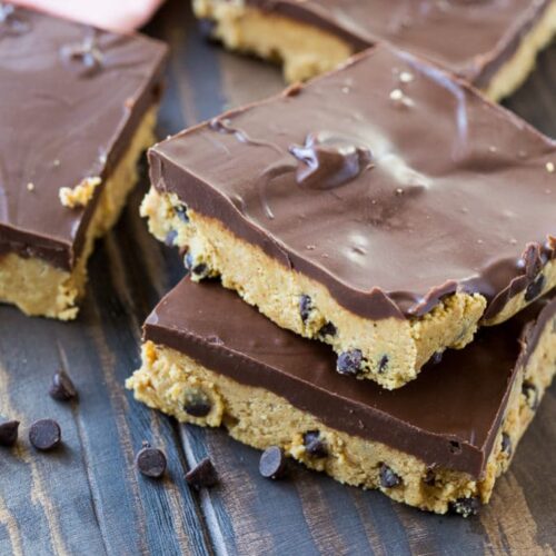 No-Bake Chocolate Peanut Butter Bars - Spicy Southern Kitchen