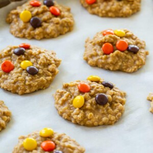 No-Bake Peanut Butter Oatmeal Cookies