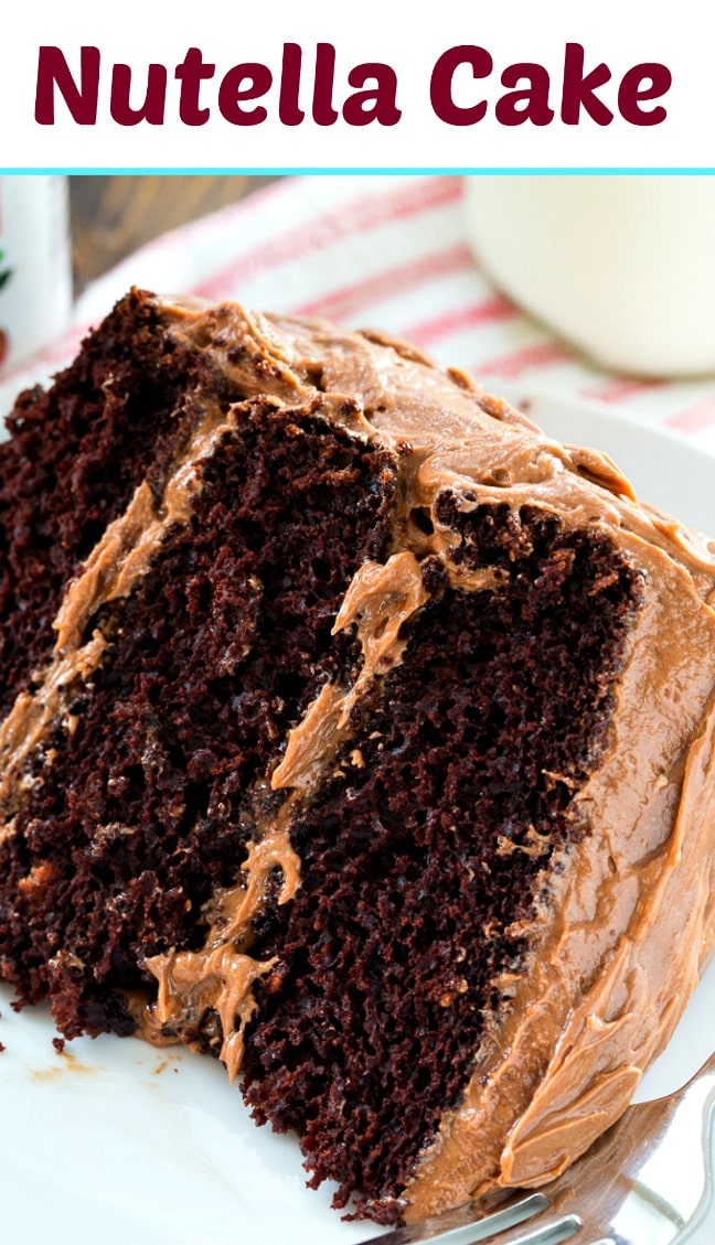 Nutella Layer Cake