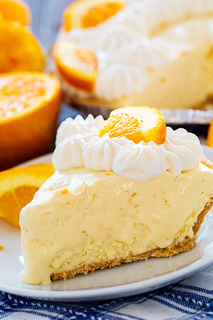 Orange Creamsicle Pie - Spicy Southern Kitchen