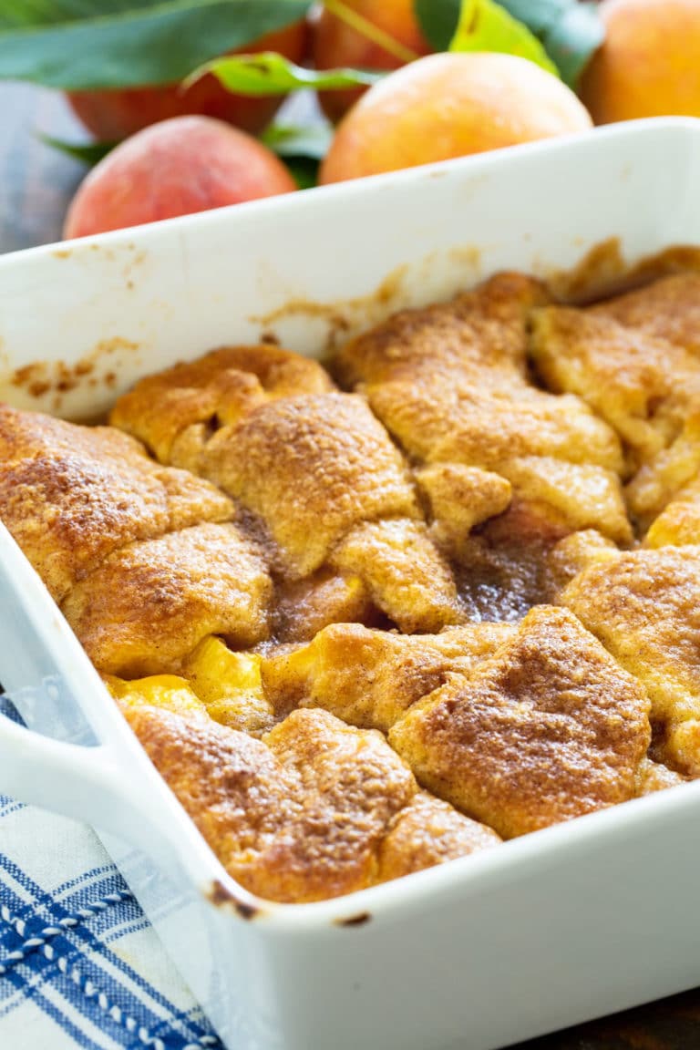 Peach Crescent Dumplings Spicy Southern Kitchen