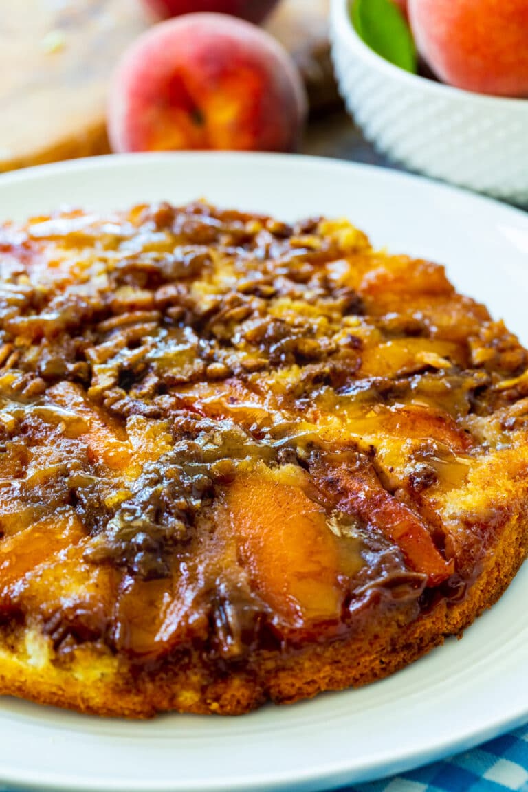 Photo inspiration: Picture Idea: Peach Praline Upside Down Cake