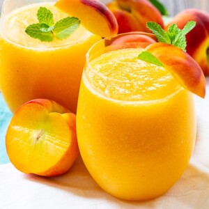 Peach Wine Slushies