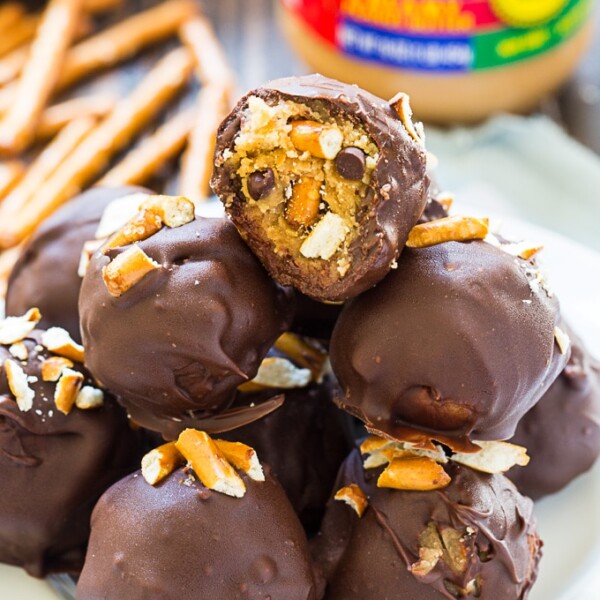 Peanut Butter Pretzel Truffles