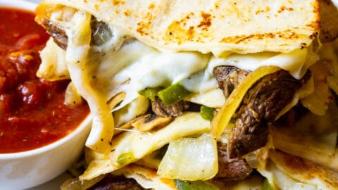 Featured image of post Recipe of Philly Cheesesteak Quesadillas Recipe