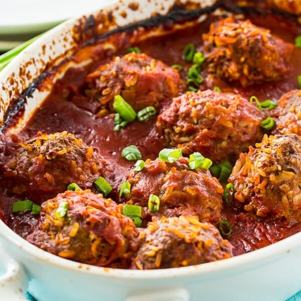 Old-Fashioned Porcupine Meatballs