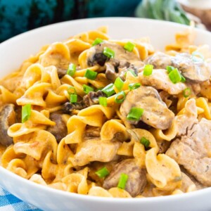 Bowl full of Stroganoff