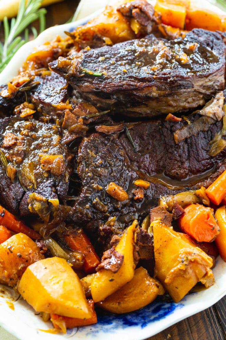 Pot Roast with Root Vegetables Spicy Southern Kitchen