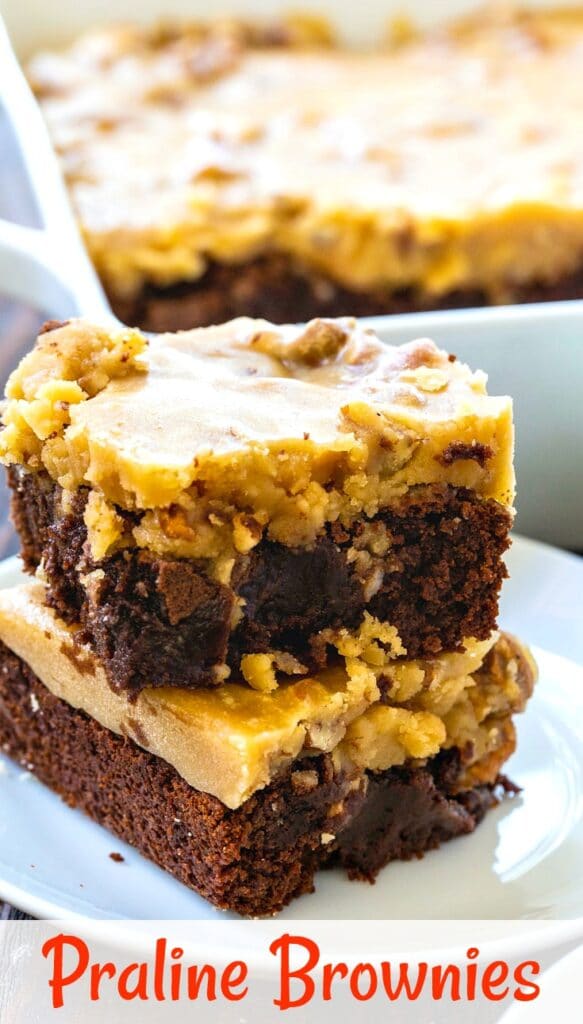 Praline Brownies Spicy Southern Kitchen