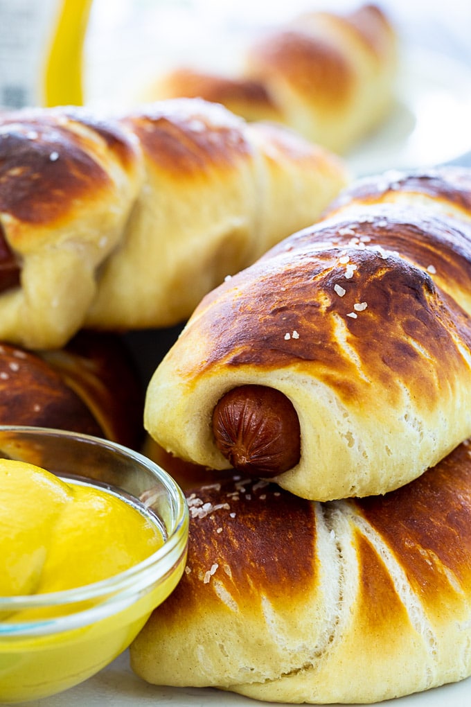 Pretzel Dogs