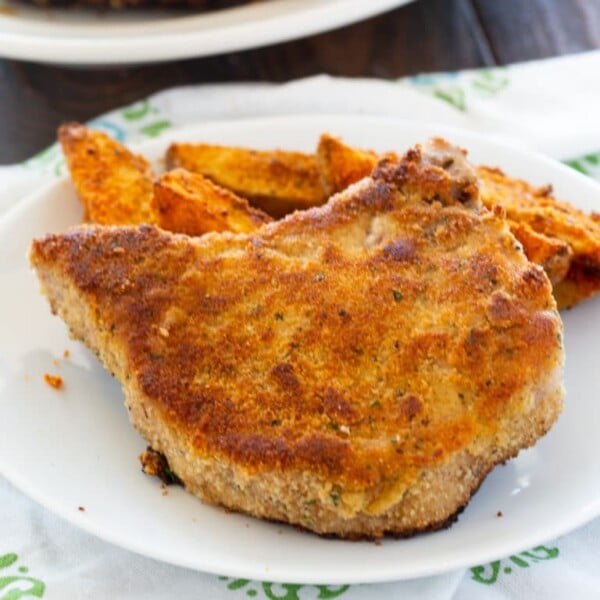 Ranch Seasoned Fried Pork Chops