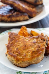 Ranch Seasoned Fried Pork Chops - Spicy Southern Kitchen