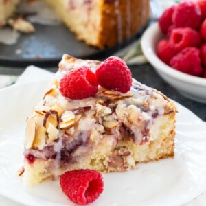 Raspberry Cream Cheese Coffee Cake