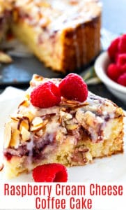 Raspberry Cream Cheese Coffee Cake - Spicy Southern Kitchen