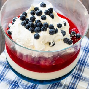 Red, White & Blue Jello Salad