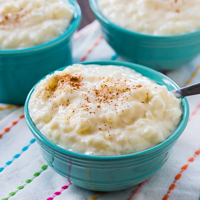 New! Slow cooker rice pudding - 3 ways