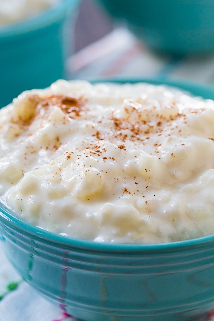 Old-Fashioned Rice Pudding- only 5 ingredients!