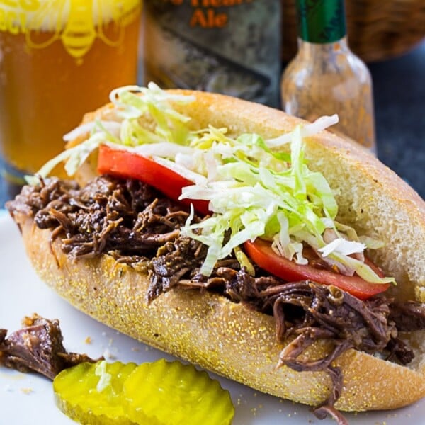 Roast Beef Debris Po Boys