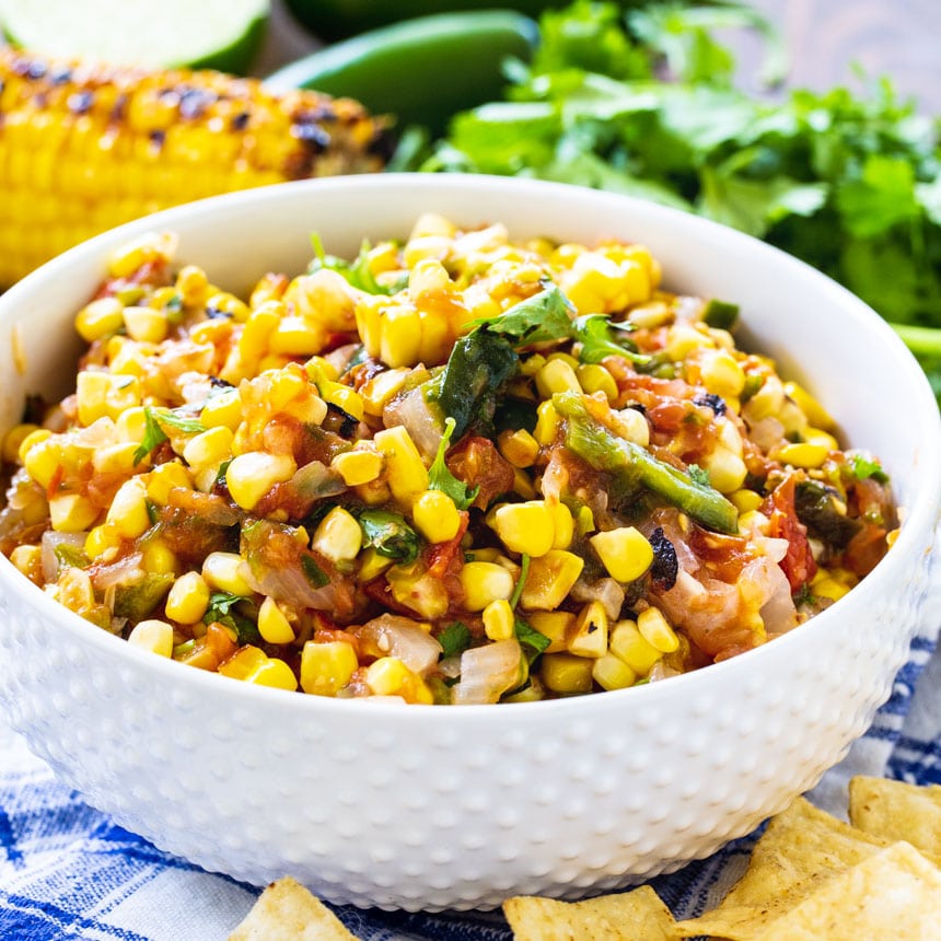 Roasted Corn Salsa