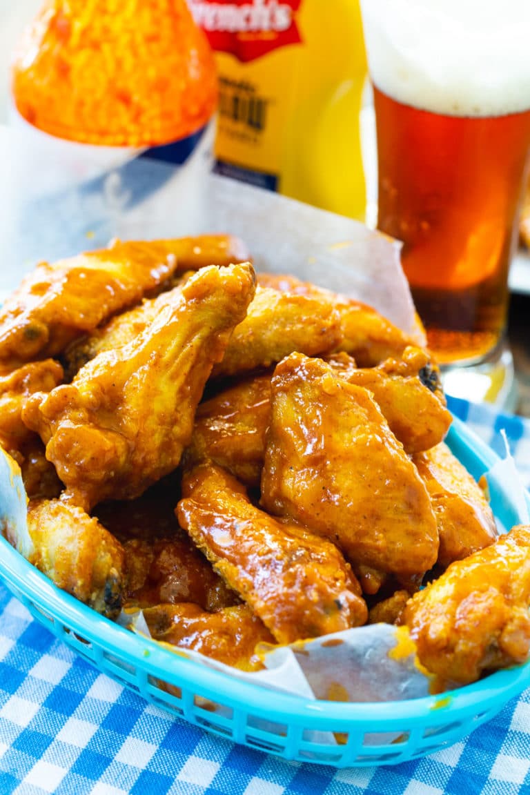 Carolina Mustard Wings Spicy Southern Kitchen