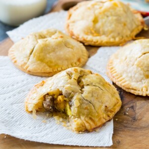 Sausage, Egg and Cheese Hand Pies